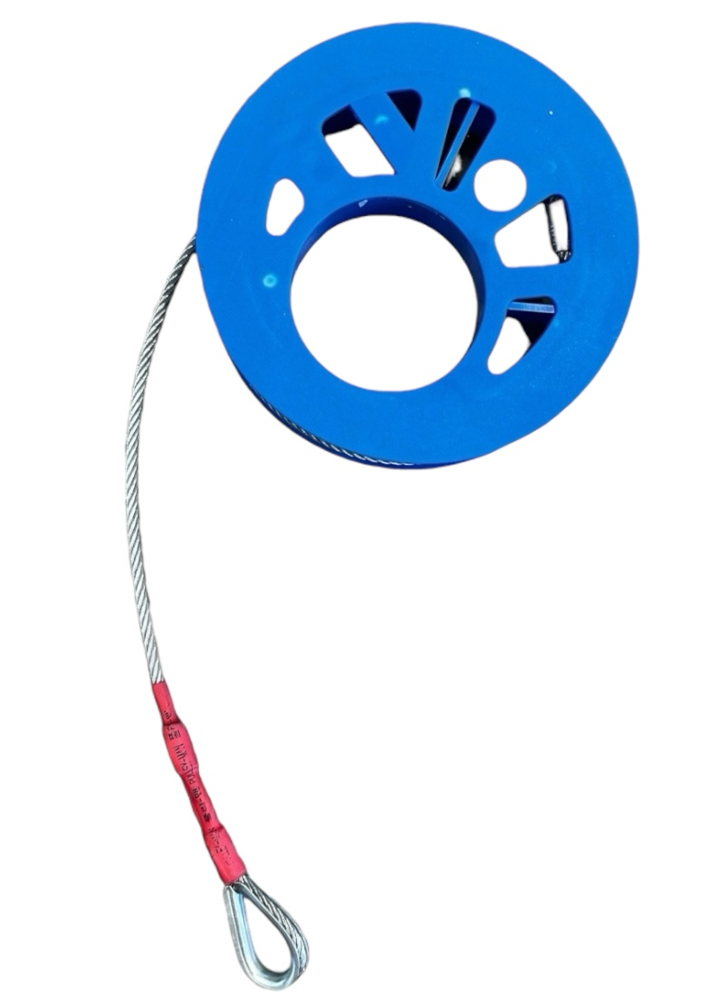 Stållina för Pulleyman längd: 12 meter