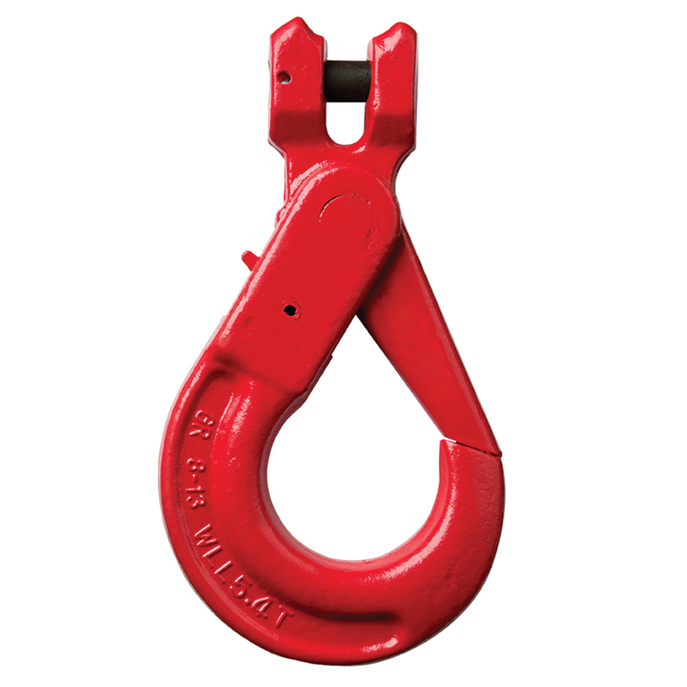 Säkerhetskrok med gaffel 13 mm Klass 8 / Maxlast: 5,3 ton