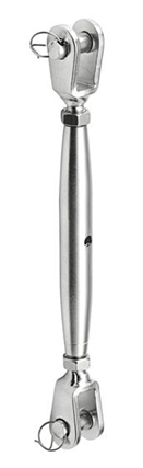 Vantskruv Rostfri A4-AISI 316, Gaffel-Gaffel M20