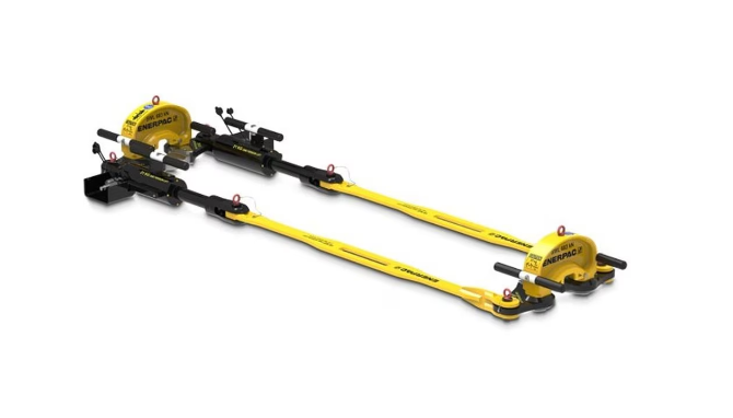Enerpac rälsdragare, Maxlast: 70 ton / slanglängd: 205 mm