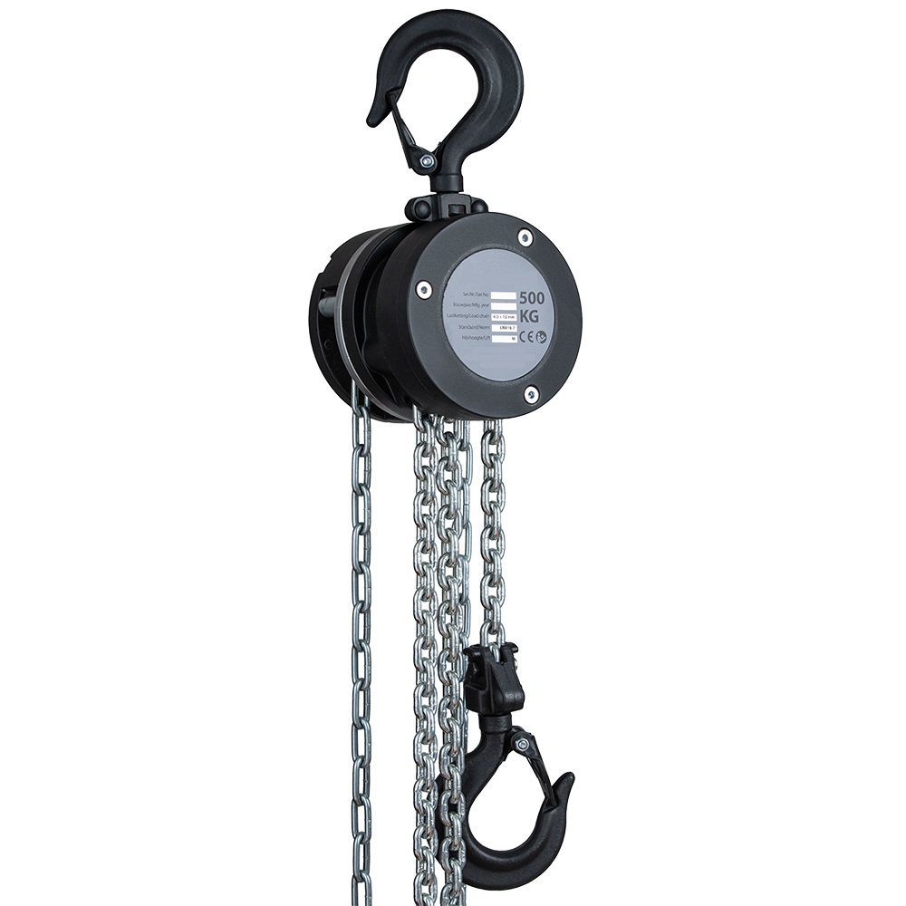 Snabblyftblock mini 360 / Maxlast: 0,5 ton / Lyfthöjd: 6 m