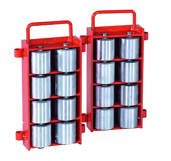 Maskinskridskor justerbar/ Maxlast: 2 x 12.000 kg