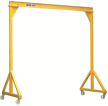 Flyttbara bockkranar i stål  / Maxlast: 500-5000 kg