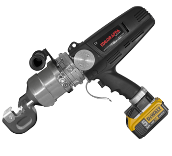 Hydraulisk batteridriven kap Edilgrappa SILVERCUT 16 / för max 16 mm stänger