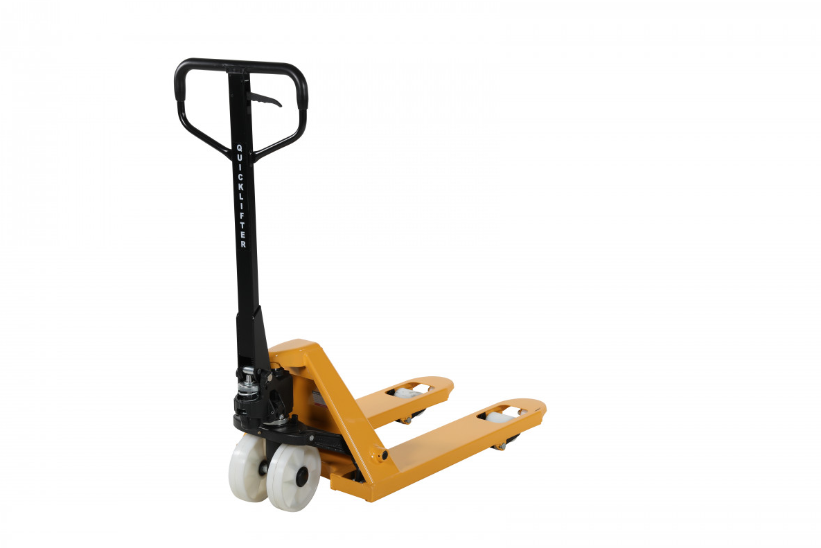 Pallyftare Quicklift, Maxlast: 2500 kg / Gaffellängd: 800 mm, enkel nylonhjul - 3