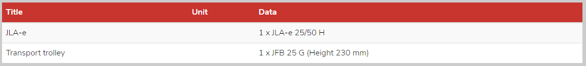 Eldriven maskinskridsko JLA-E Facelift SET 3 - 2