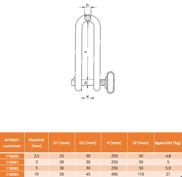 Spontschackel / Maxlast: 3 ton - 2
