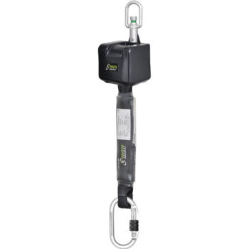 Fallskyddsblock med band och dämpare Kratos Safety / 2,5 meter
