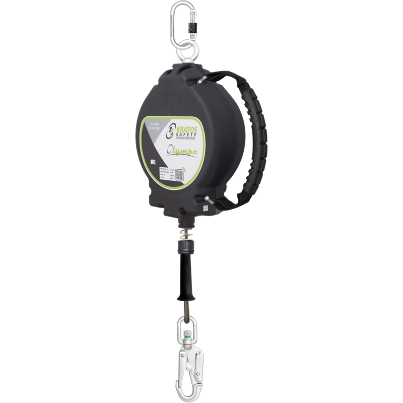 Fallskyddsblock Kratos med aramid stållina / 20 meter