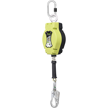Fallskyddsblock Kratos Safety med stållina / 7 meter