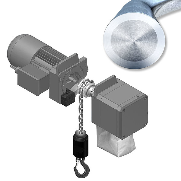 Kalibrerad telferkätting RUD 7,1 x 20,2 / EN 818-7-DAT