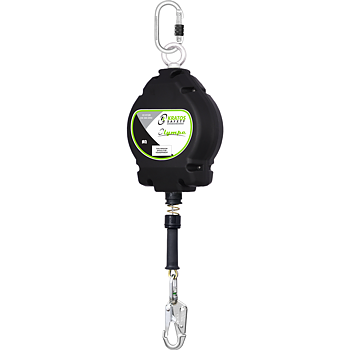 Fallskyddsblock Kratos Safety med stållina / 15 meter