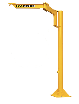 Vikarmspelarkran 250 kg / Längd 4,5 meter