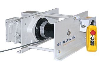 Elektrisk worm gear vinsch Gebuwin EW2000 / Maxlast: 2000 kg / 400 V