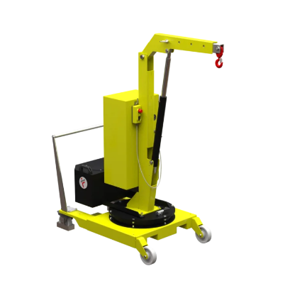 Mobil verkstadskran 01B2P, Maxlast: 200-130 kg / Max utligg : 770 mm