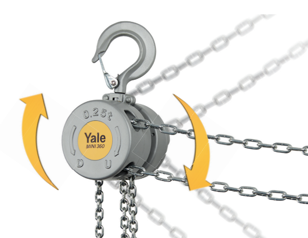 Snabblyftblock Yale Mini 360 500 kg/10 m - 3