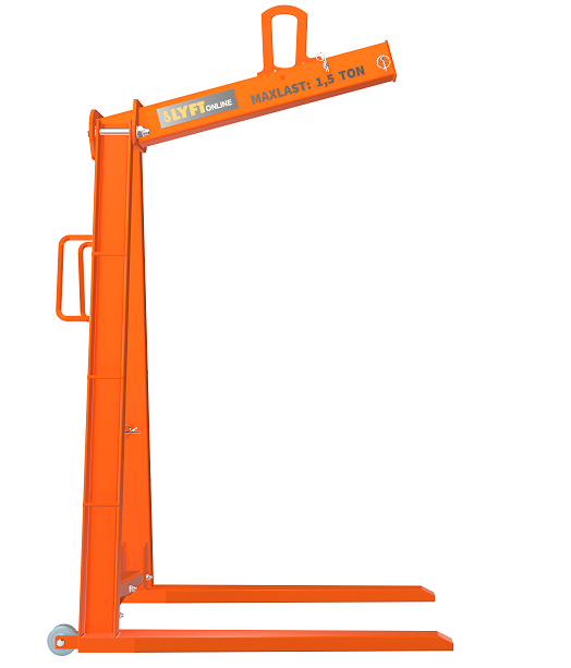 Pallgaffel ihopfällbar och självbalanserande, Maxlast: 1500 kg - 5