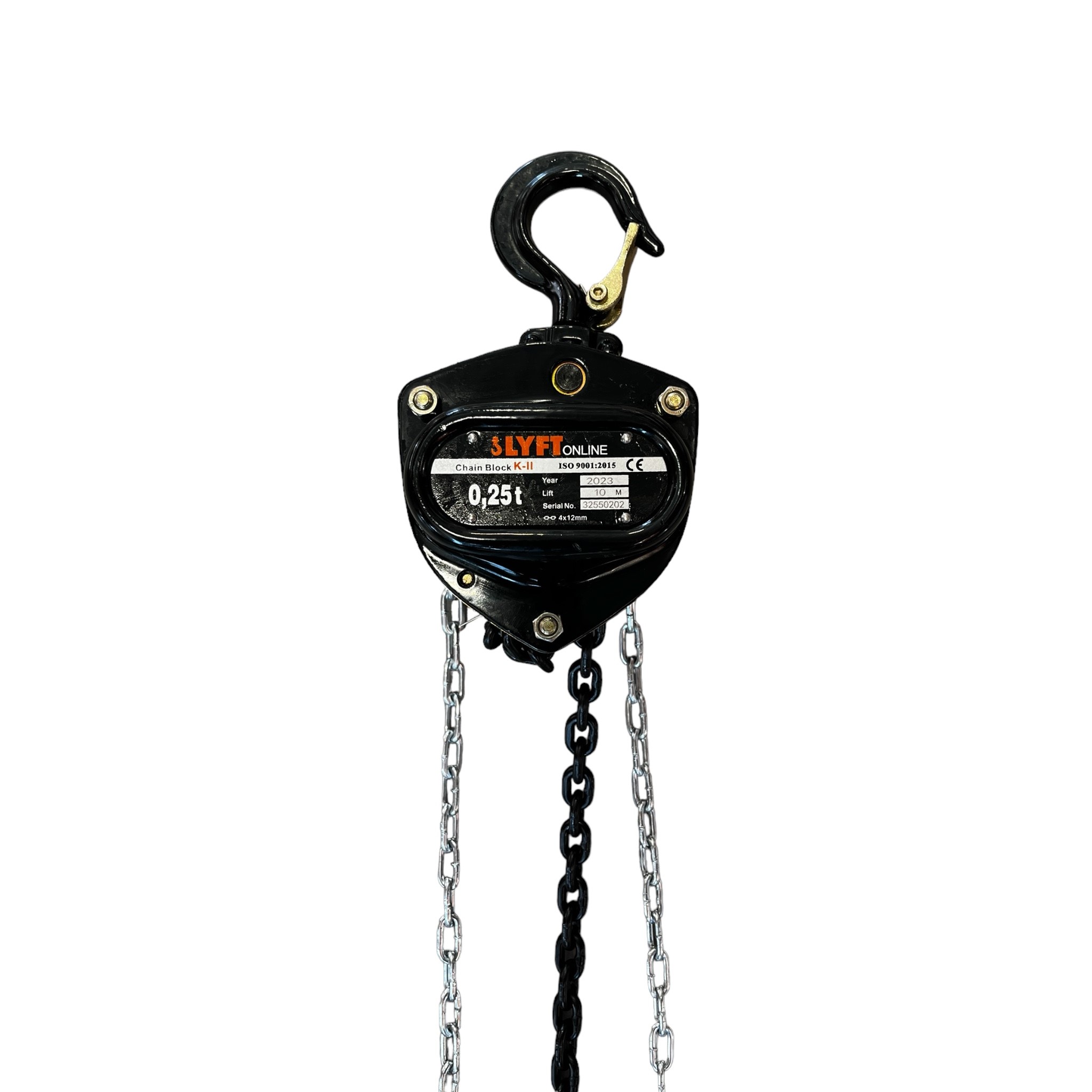 Snabblyftblock LYFTonline K-II PRO Mini Maxlast: 250 kg, lyfthöjd: 3 m