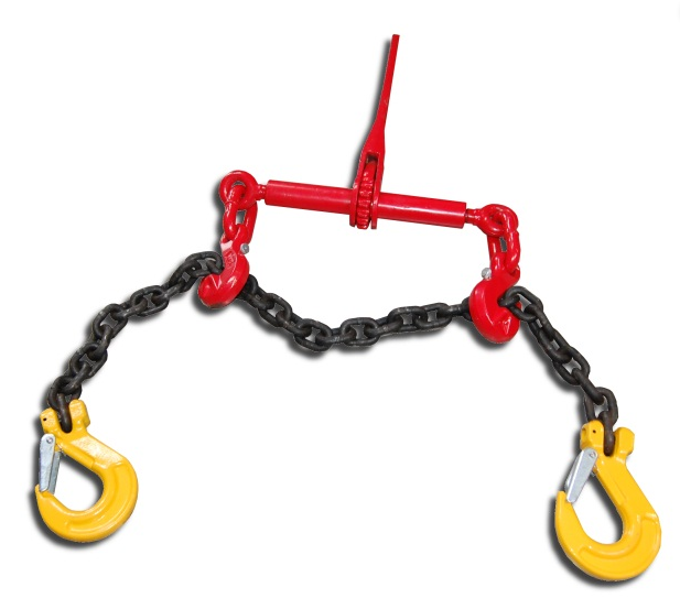 Spärrbjörnspaket 10 mm med 4 st spännare & 4 st kättinglängor / Brottlast: 12,6 Ton