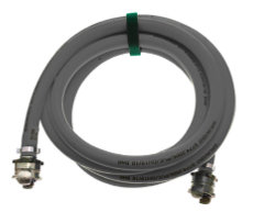 Luftslang gummi 10 meter, 1 bar, svart