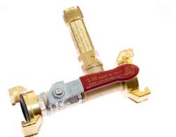 avstängning + säkerhetsventil 1 bar (14,5 psi)