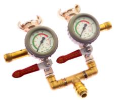 Dubbelkopplingskontroll 1 bar (14,5 psi)