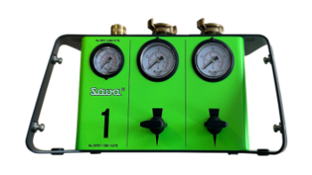 Manöverpanel med dubbel dödmansgrepp 1 bar (14,5 psi)