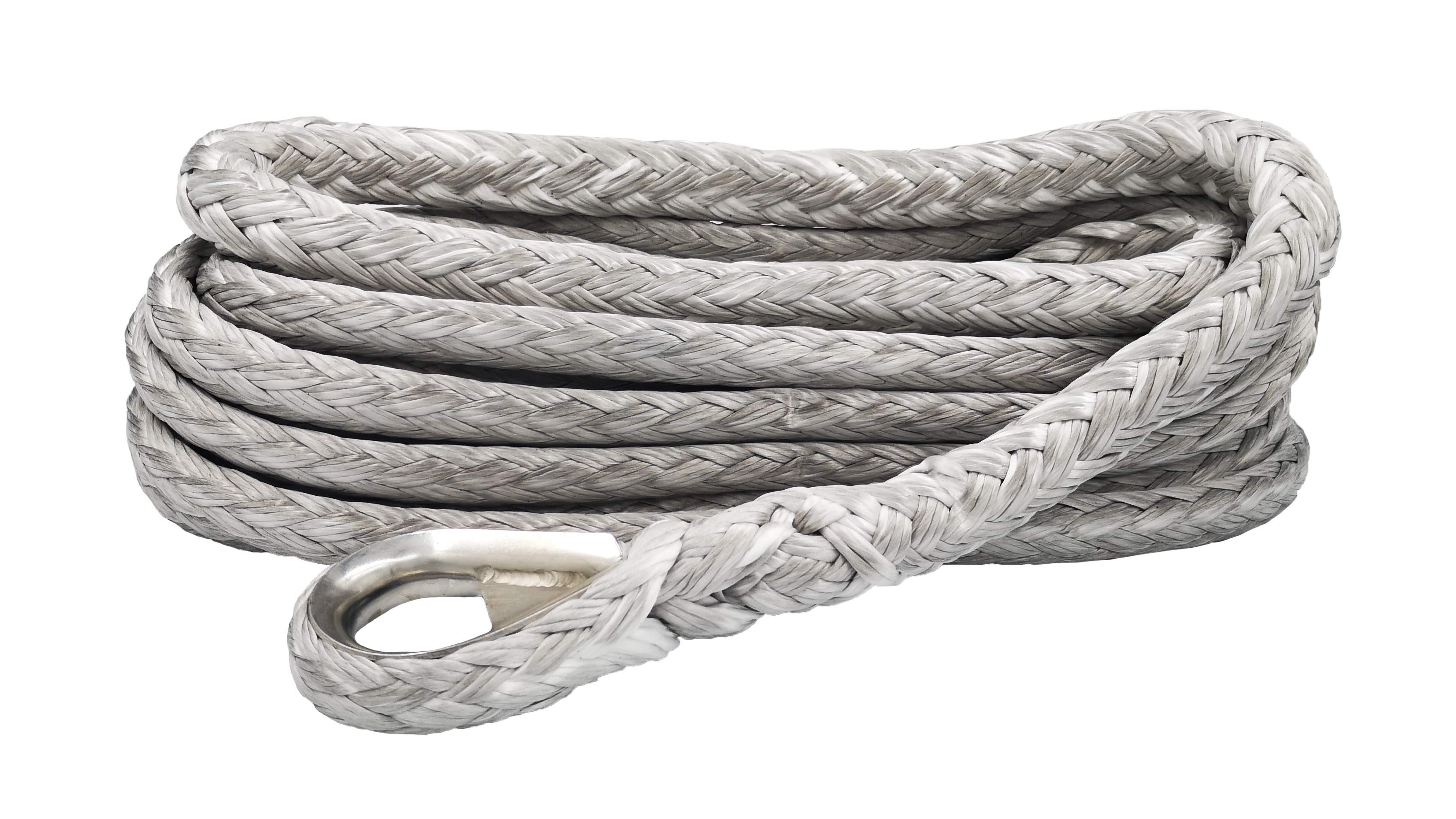 Vinshlina Dyneema lina 14 mm med rostfri kaus / Brottslast 15,75 ton