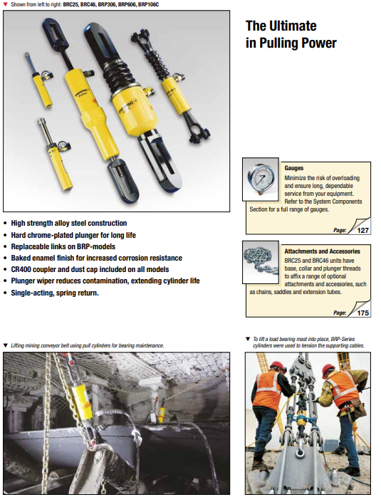 Enerpac Dragcylinder BRP606 / 50 Ton - 2