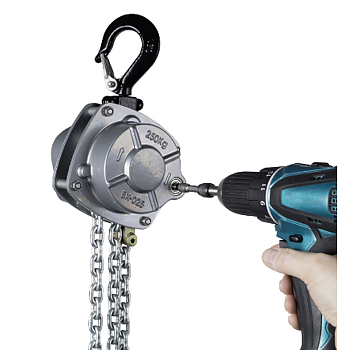 Snabblyftblock Premium Pro för skruvdragare / Maxlast: 1000 kg 3 m lyfthöjd