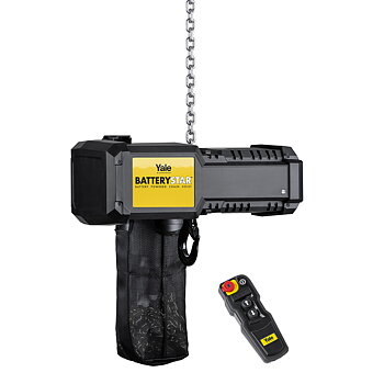 Batteridriven kättingtelfer Yale  BatteryStar / Maxlast: 1000 kg (Basic kit)