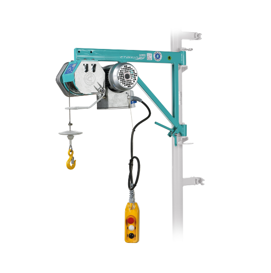 Ställningsvinsch IMER ET 200 N / Maxlast: 200 kg (19 m/min)