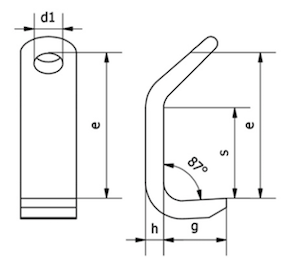 Skivkrok Klass 10 19 mm / Maxlast: 16 Ton - 2