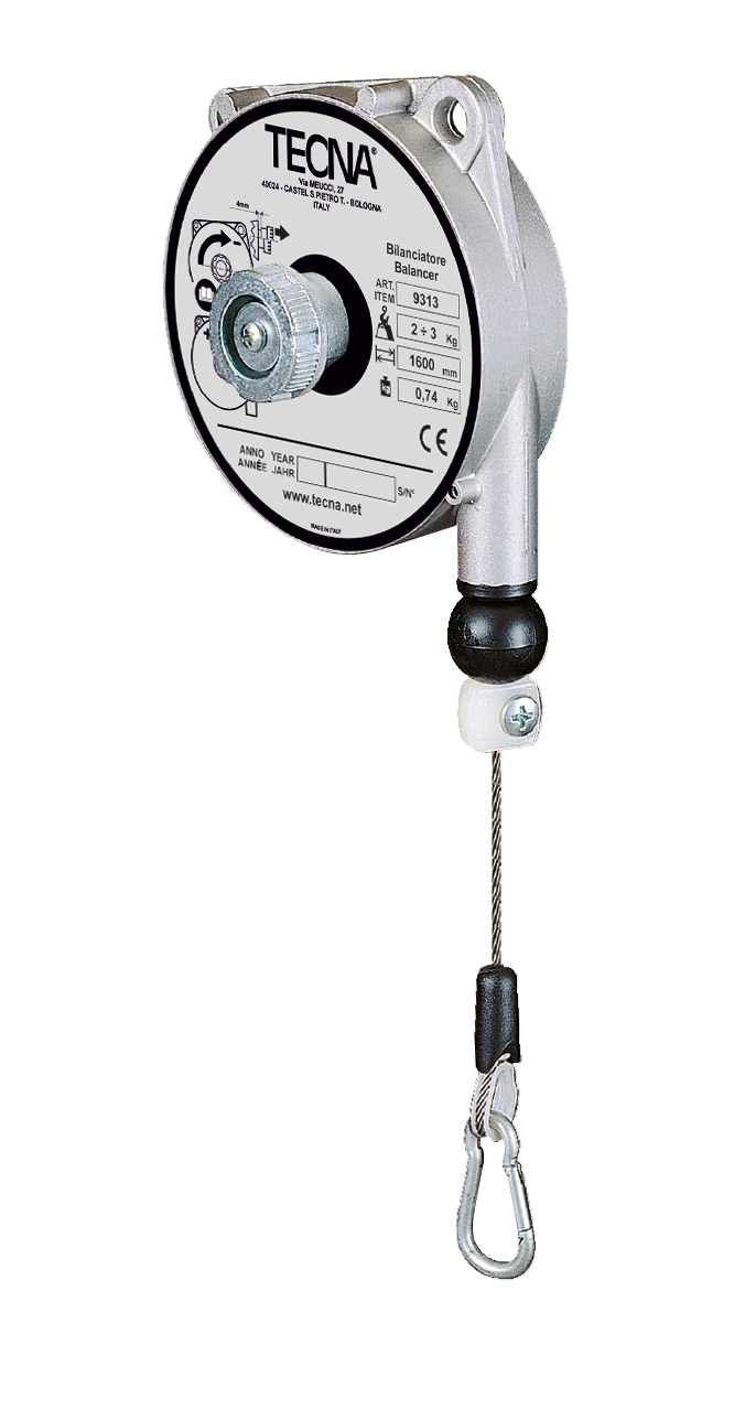 Balansblock fjäderretur 9312 / Maxlast: 1-2 kg