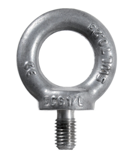 Lyftögleskruv Rostfri M16 DIN 580 AISI 316 / Maxlast: 0,7 Ton
