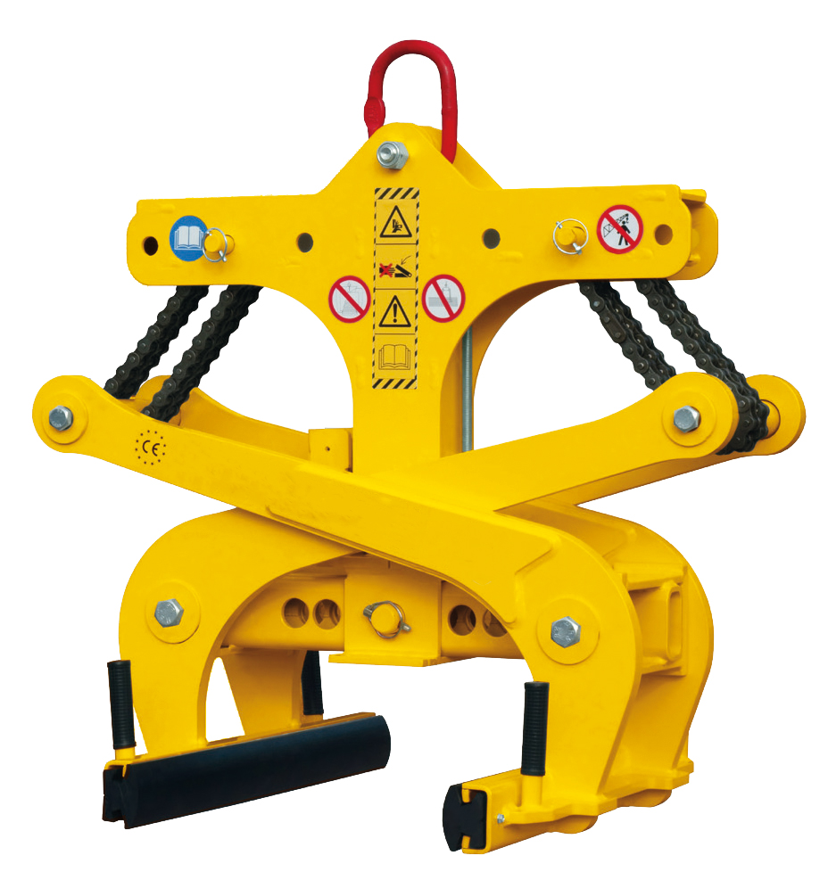 Automatisk barriärtång / Maxlast: 5000 kg / Gripvidd: 50-800 mm