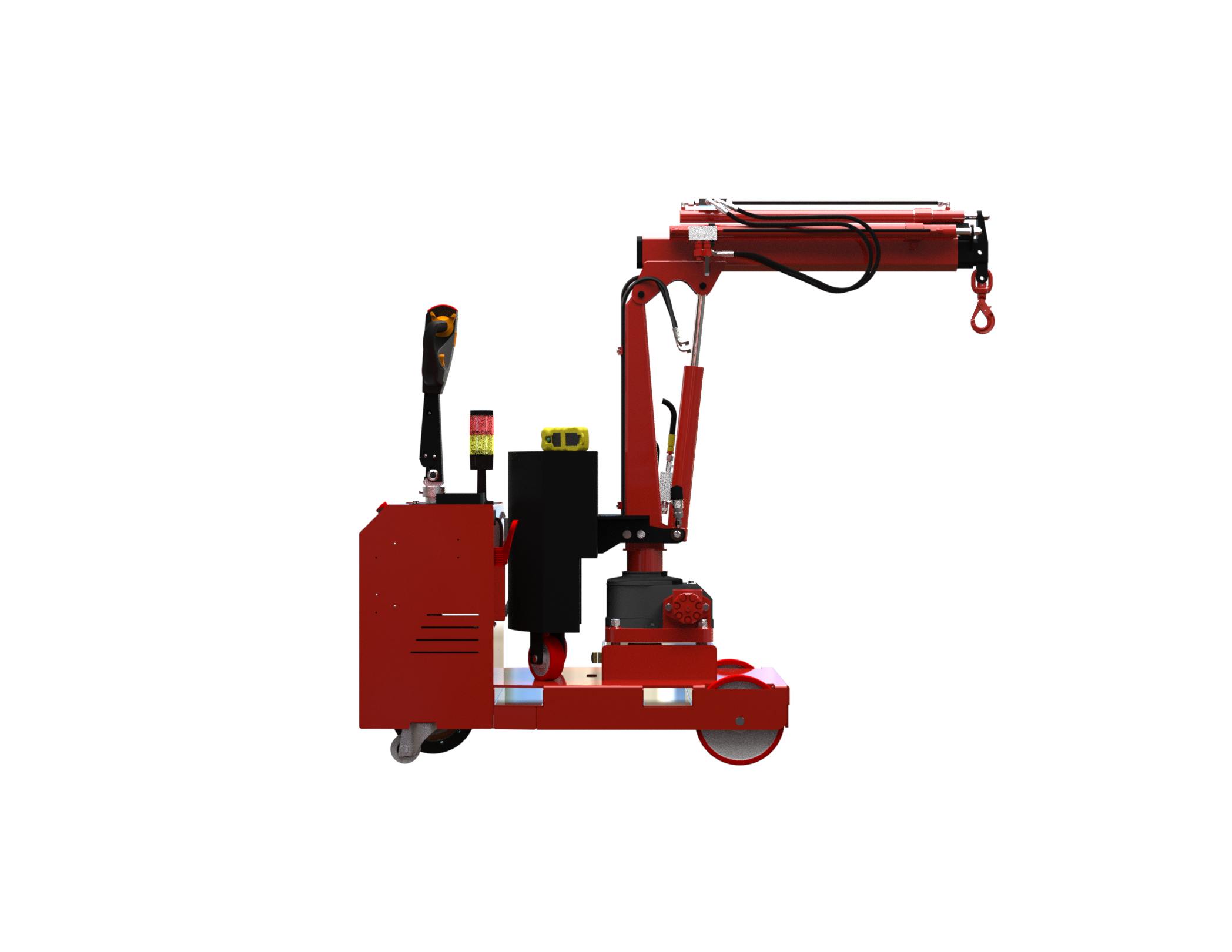 Mobil verkstadskran 200ER, Maxlast: 200-60 kg / Max utligg : 2059 mm