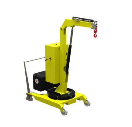 Mobil verkstadskran 01B2SE_400, Maxlast: 200-100 kg / Max utligg : 810 mm