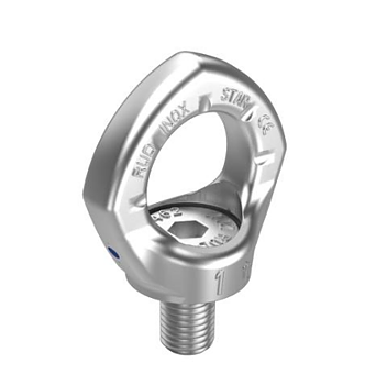 Lyftögla RUD INOX STAR M12 Duplex stål 1.4462 / Maxlast: 0,5 Ton