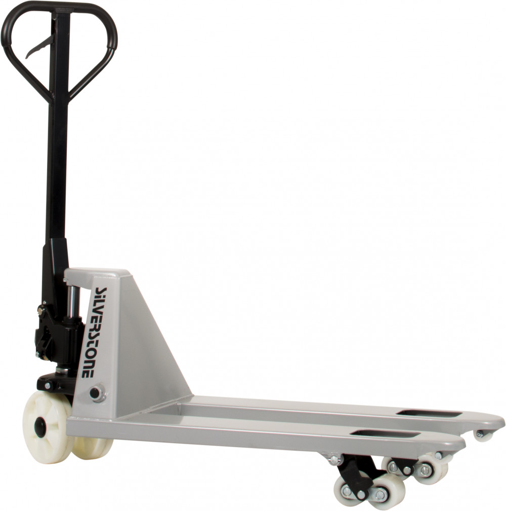 Pallyftare Silverstone 66 Serien, Maxlast: 2500 kg / 900 mm, dubbel nylonhjul