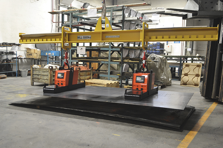 Batteri lyftmagnet BM-2500 / Maxlast: 2500 kg  - 4