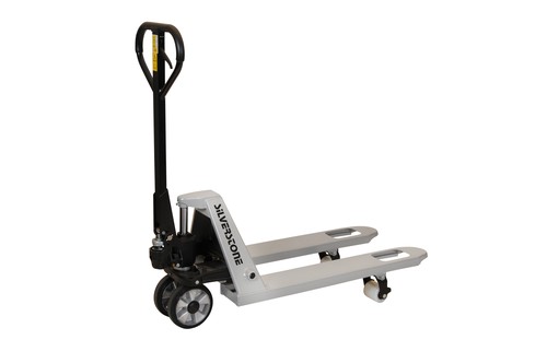 Pallyftare Silverstone Quick-Lift, Maxlast: 2300 kg / 1150 mm, enkel nylonhjul