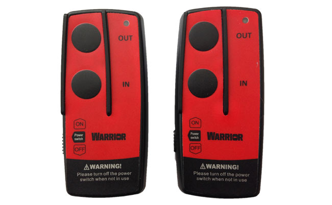 Warrior Trådlös fjärrkontroll Standard, 4-Pin 12/24V