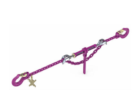 Spärrbjörnspaket RUD ICE Ergo Klass 12, 8 mm  / Surrningskapacitet: 6000 LC (daN)