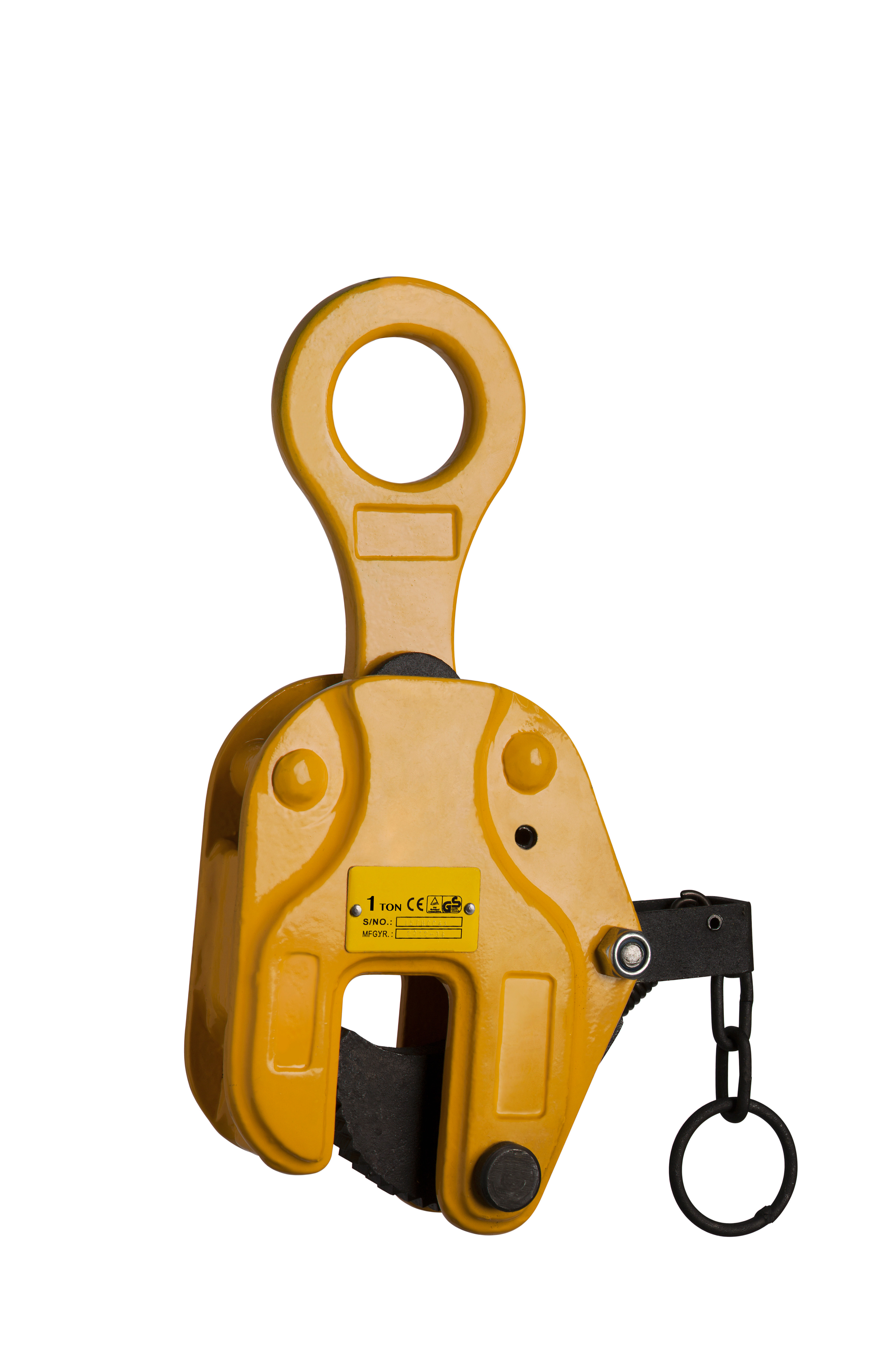 Plåtlyfthandske med fjärrutlösning, Gripvidd: 0-40 mm / Maxlast: 3000 kg