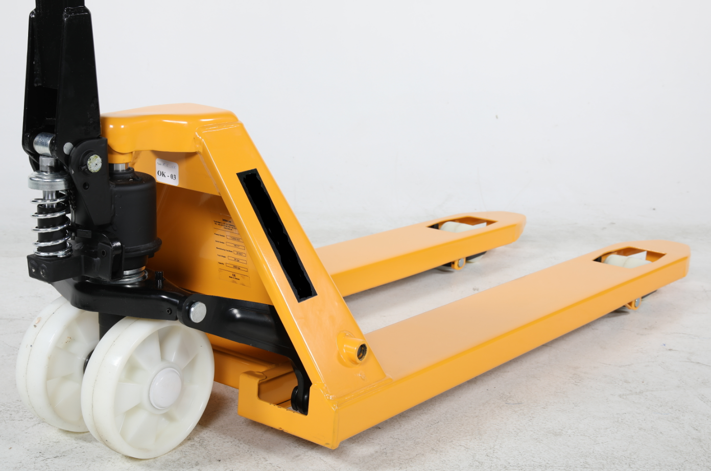 Pallyftare  Maxlast: 2500 kg / Gaffellängd: 1150 mm, enkel nylonhjul  - 3