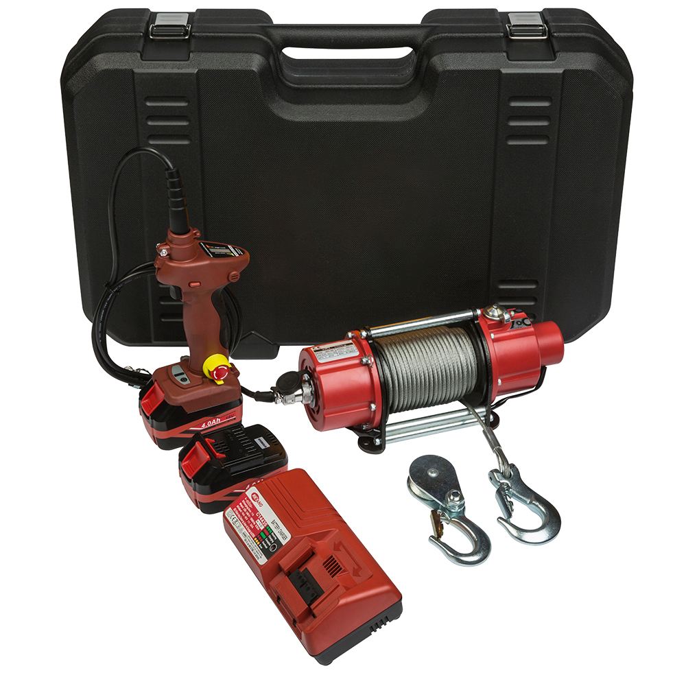 Batterivinsch, Max dragkraft: 350 kg (4 m/min) - 3