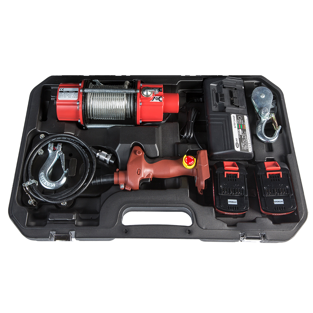 Batterivinsch, Max dragkraft: 350 kg (4 m/min) - 4