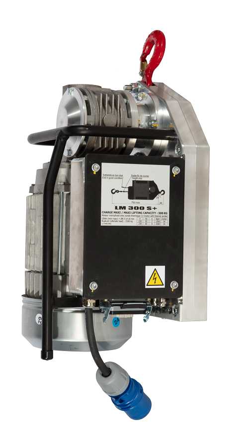 Lyftvinsch 300 med radiostyrning 230V / Maxlast: 300 kg