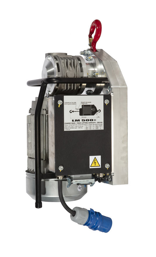 Lyftvinsch 500 230V / Maxlast: 500 kg